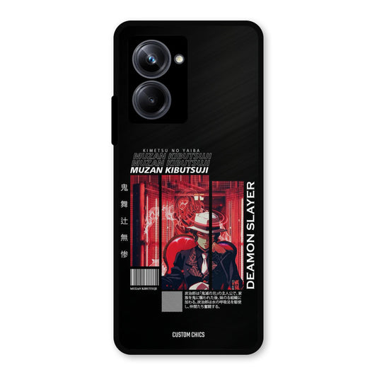 Kibutsuji Muzan Realme 10 Pro Mobile Back Cover - Anime PrintShield Case
