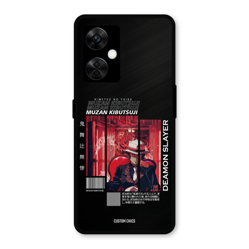 Kibutsuji Muzan OnePlus Nord CE 3 Lite Mobile Back Cover - Anime PrintShield Case