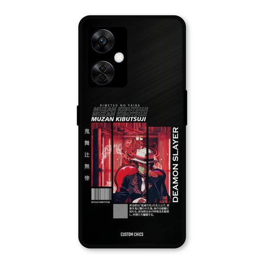 Kibutsuji Muzan OnePlus Nord CE 3 Lite Mobile Back Cover - Anime PrintShield Case