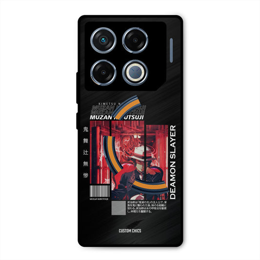 Kibutsuji Muzan Infinix GT 20 Pro Mobile Back Cover - Anime PrintShield Case