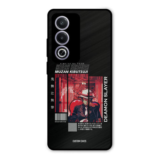 Kibutsuji Muzan Oppo K12x Mobile Back Cover - Anime PrintShield Case