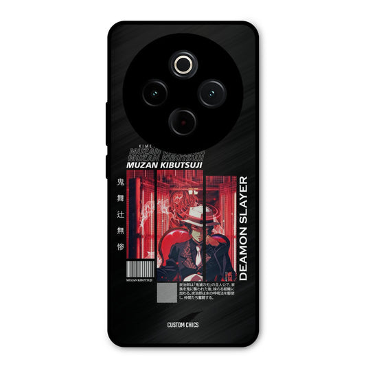 Kibutsuji Muzan iQoo Z10 Mobile Back Cover - Anime PrintShield Case