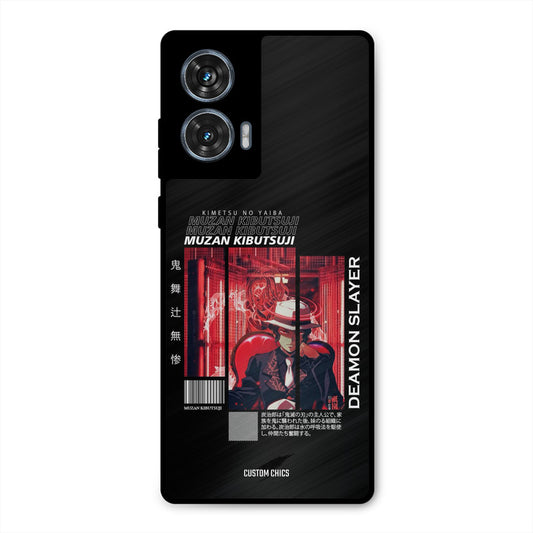 Kibutsuji Muzan Motorola Edge 50 Fusion Mobile Back Cover - Anime PrintShield Case
