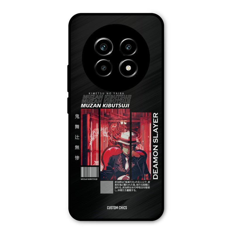 Kibutsuji Muzan Realme 13 Pro Mobile Back Cover - Anime PrintShield Case