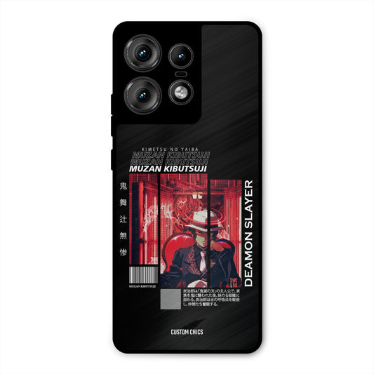 Kibutsuji Muzan Motorola Edge 50 Pro Mobile Back Cover - Anime PrintShield Case
