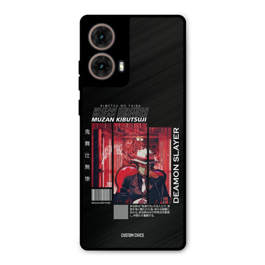 Kibutsuji Muzan Moto G85 Mobile Back Cover - Anime PrintShield Case