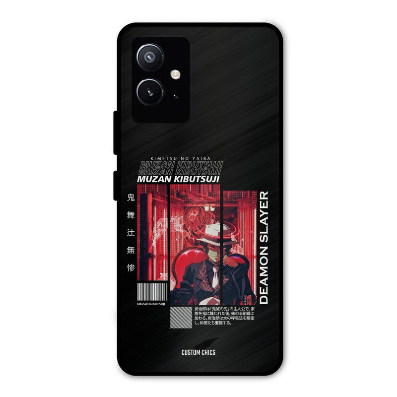 Kibutsuji Muzan Vivo Y75 5G Mobile Back Cover - Anime PrintShield Case