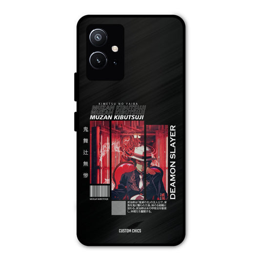 Kibutsuji Muzan Vivo Y75 5G Mobile Back Cover - Anime PrintShield Case
