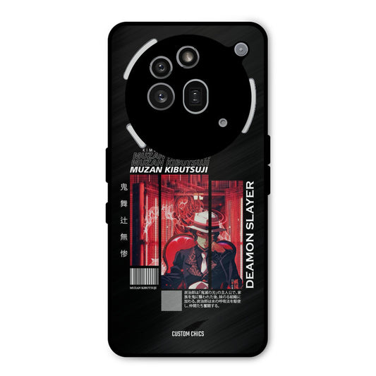 Kibutsuji Muzan Nothing Phone 3A Pro Mobile Back Cover - Anime PrintShield Case