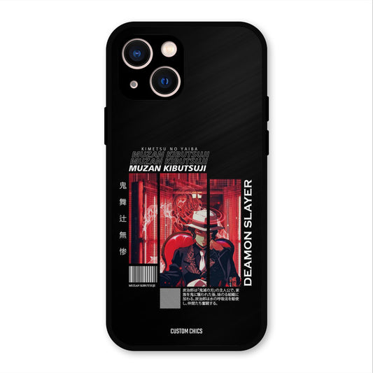 Kibutsuji Muzan iPhone 13 Mobile Back Cover - Anime PrintShield Case