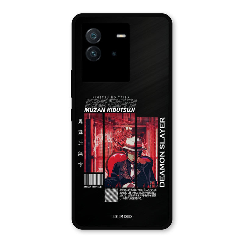 Kibutsuji Muzan iQoo Neo 6 Mobile Back Cover - Anime PrintShield Case