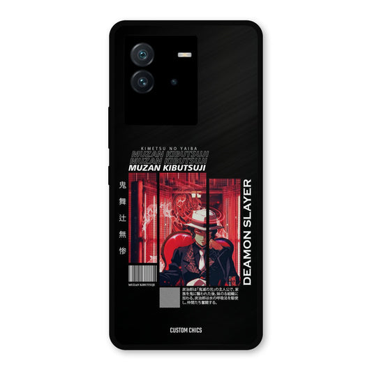 Kibutsuji Muzan iQoo Neo 6 Mobile Back Cover - Anime PrintShield Case