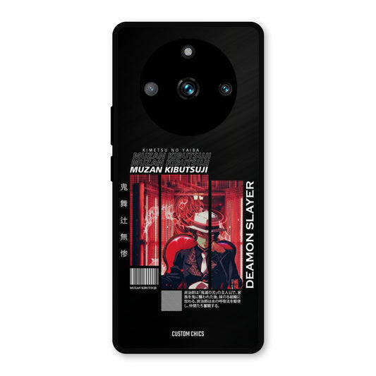 Kibutsuji Muzan Realme Narzo 60 Pro Mobile Back Cover - Anime PrintShield Case