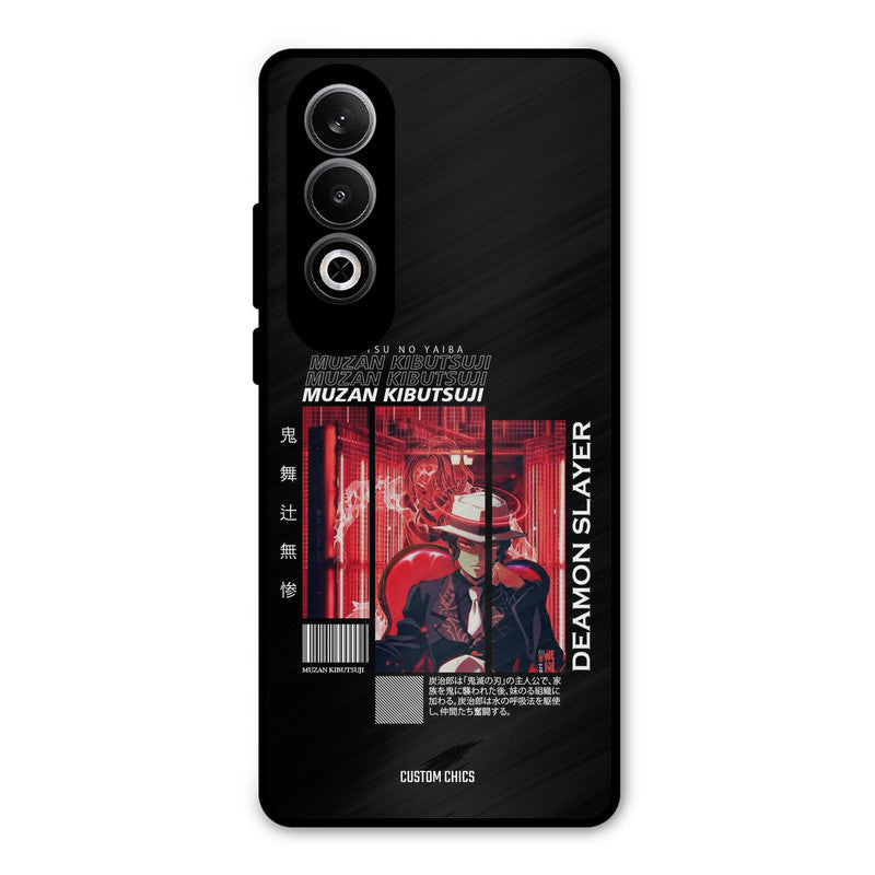Kibutsuji Muzan OnePlus Nord CE4 Mobile Back Cover - Anime PrintShield Case