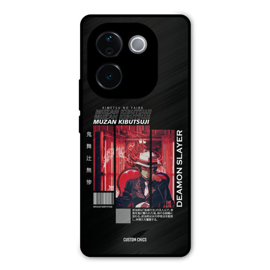 Kibutsuji Muzan Vivo T3 Pro Mobile Back Cover - Anime PrintShield Case
