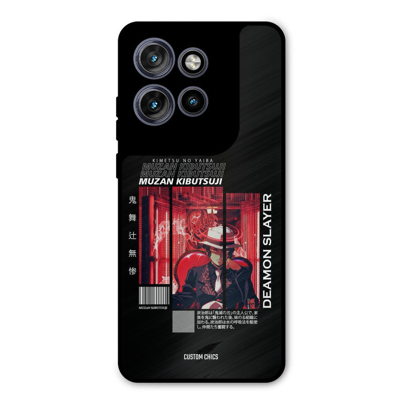 Kibutsuji Muzan Motorola Edge 50 Neo Mobile Back Cover - Anime PrintShield Case