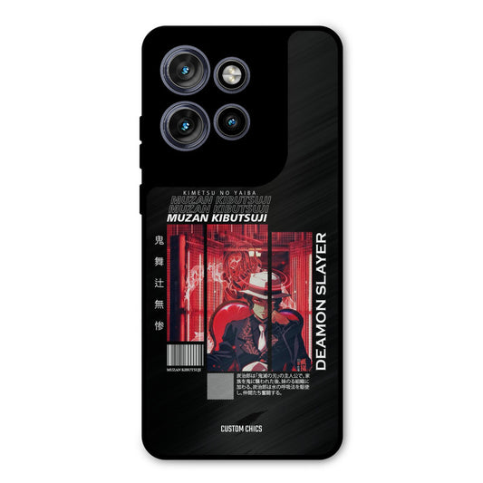 Kibutsuji Muzan Motorola Edge 50 Neo Mobile Back Cover - Anime PrintShield Case