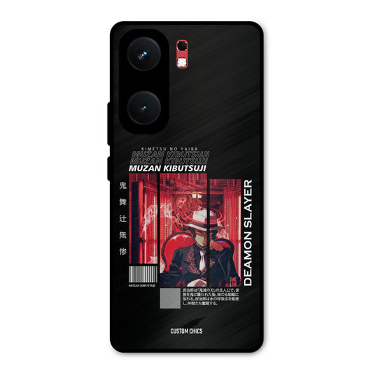 Kibutsuji Muzan iQOO Neo 9 Pro Mobile Back Cover - Anime PrintShield Case