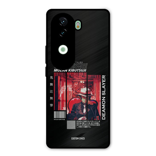 Kibutsuji Muzan Vivo V40e Mobile Back Cover - Anime PrintShield Case