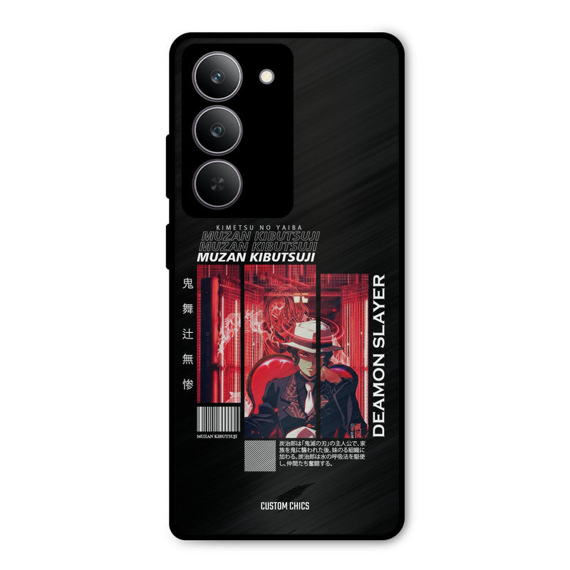 Kibutsuji Muzan Realme 14x Mobile Back Cover - Anime PrintShield Case