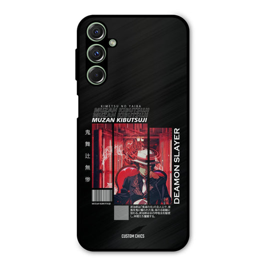 Kibutsuji Muzan Samsung Galaxy M34 Mobile Back Cover - Anime PrintShield Case