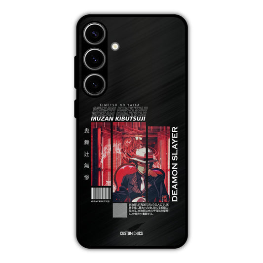 Kibutsuji Muzan Samsung Galaxy S24 Plus Mobile Back Cover - Anime PrintShield Case