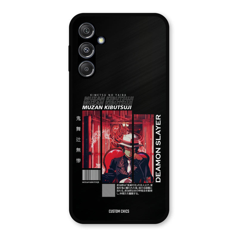 Kibutsuji Muzan Samsung Galaxy M34 5G Mobile Back Cover - Anime PrintShield Case