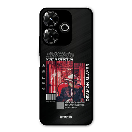 Kibutsuji Muzan Redmi 13 5G Mobile Back Cover - Anime PrintShield Case
