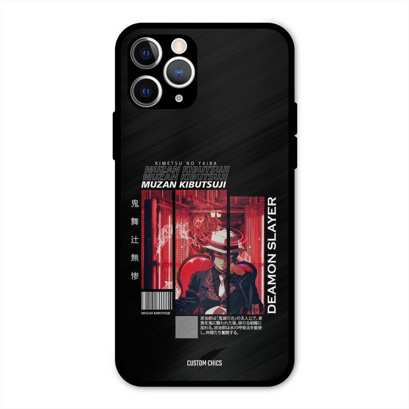 Kibutsuji Muzan iPhone 11 Pro Mobile Back Cover - Anime PrintShield Case