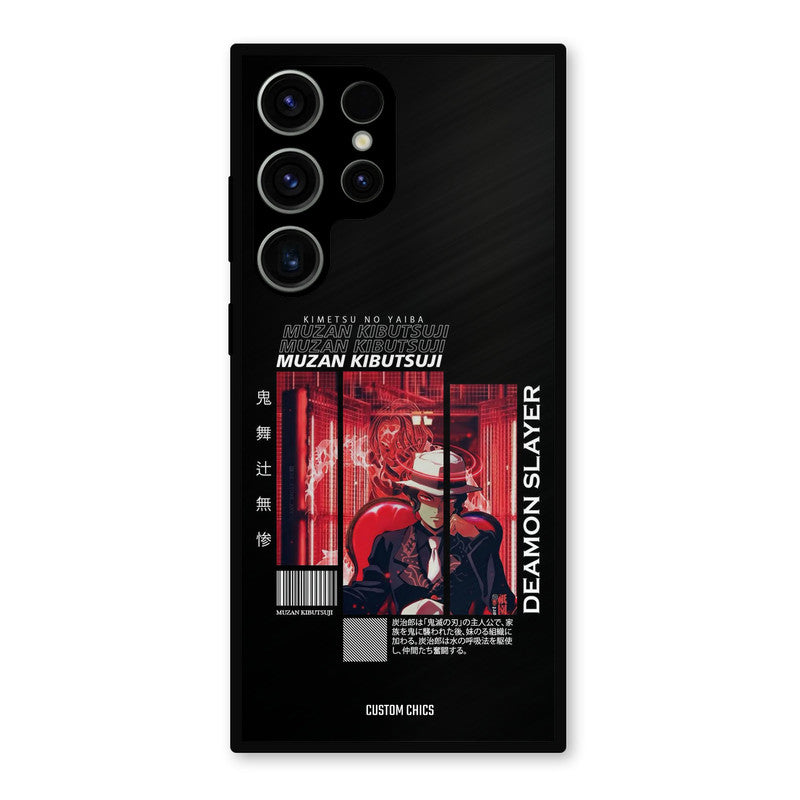 Kibutsuji Muzan Samsung Galaxy S23 Ultra Mobile Back Cover - Anime PrintShield Case