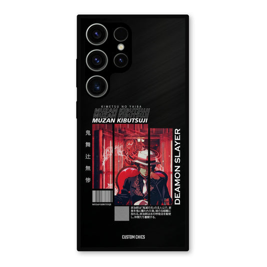 Kibutsuji Muzan Samsung Galaxy S23 Ultra Mobile Back Cover - Anime PrintShield Case