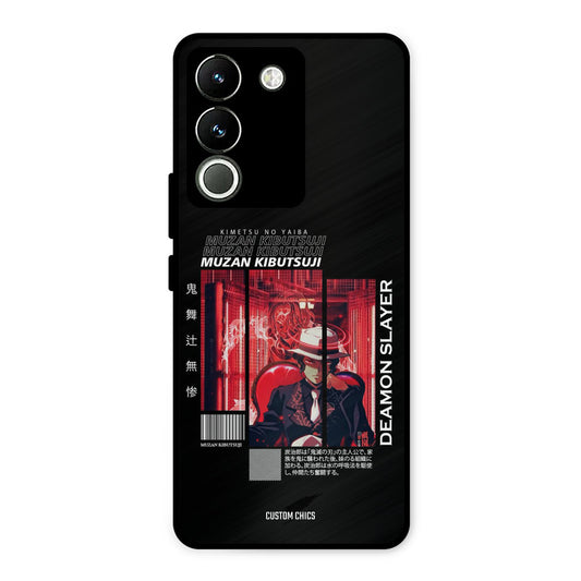 Kibutsuji Muzan Vivo Y200 Mobile Back Cover - Anime PrintShield Case