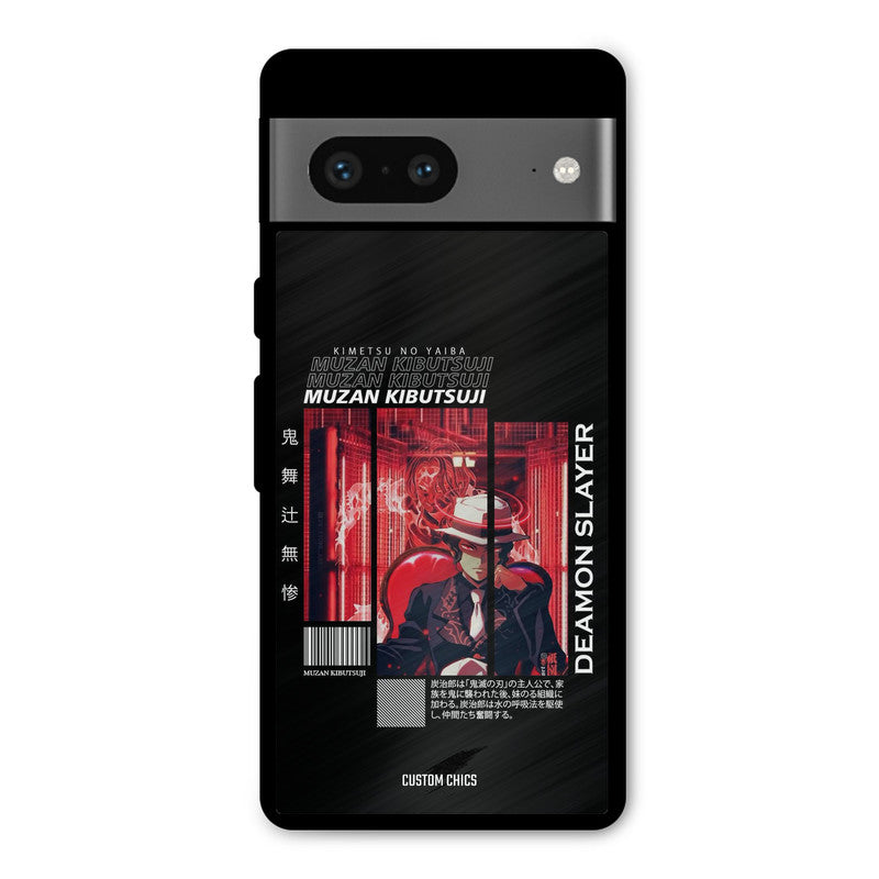 Kibutsuji Muzan Google Pixel 7 Mobile Back Cover - Anime PrintShield Case