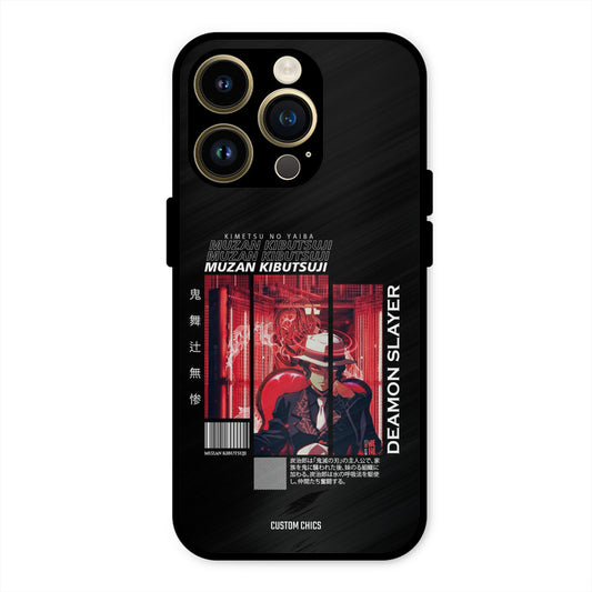 Kibutsuji Muzan iPhone 14 Pro Max Mobile Back Cover - Anime PrintShield Case