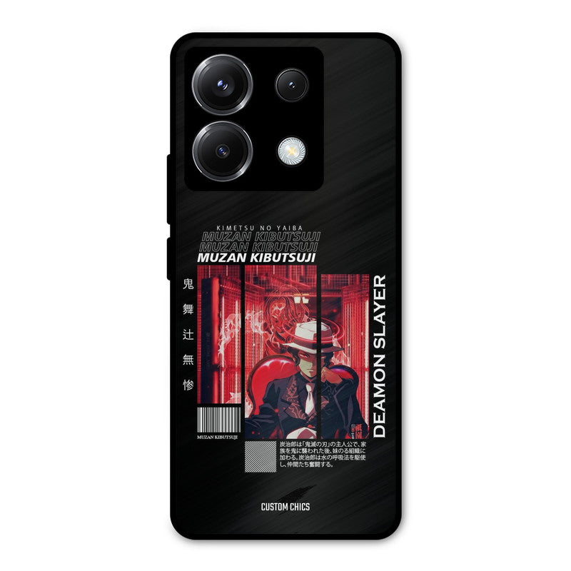 Kibutsuji Muzan Poco X6 Mobile Back Cover - Anime PrintShield Case