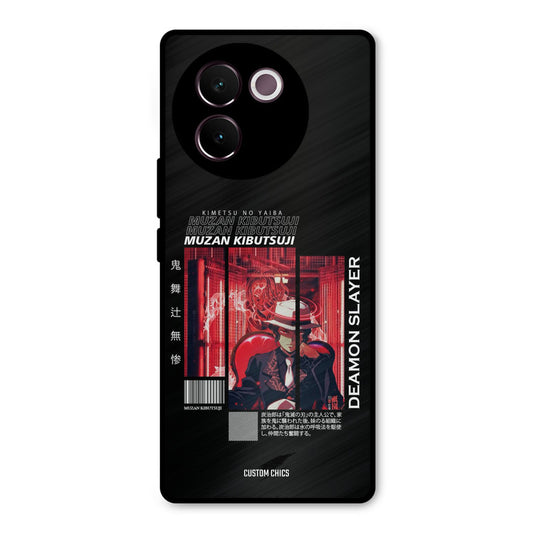 Kibutsuji Muzan Vivo V30e Mobile Back Cover - Anime PrintShield Case