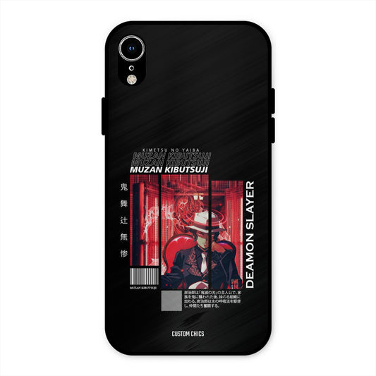 Kibutsuji Muzan iPhone XR Mobile Back Cover - Anime PrintShield Case