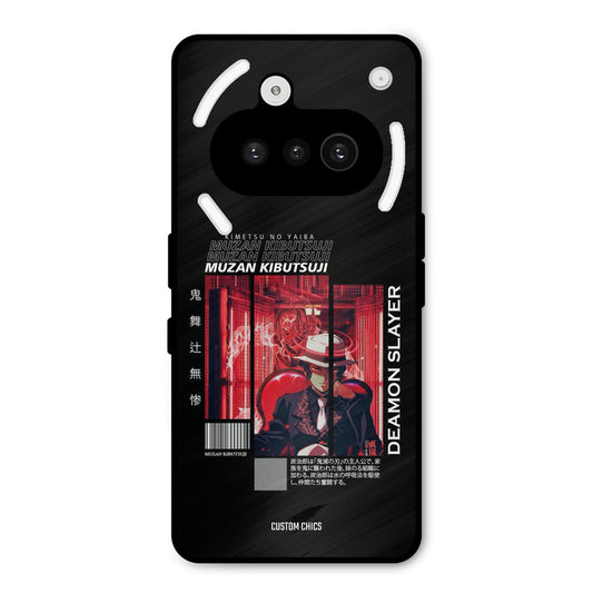 Kibutsuji Muzan Nothing Phone 3A Mobile Back Cover - Anime PrintShield Case