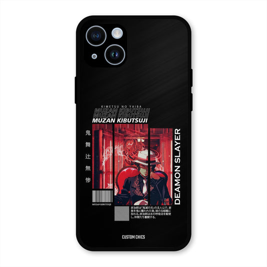 Kibutsuji Muzan iPhone 14 Mobile Back Cover - Anime PrintShield Case