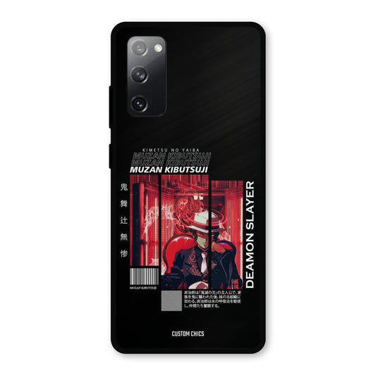 Kibutsuji Muzan Samsung Galaxy S20 FE Mobile Back Cover - Anime PrintShield Case