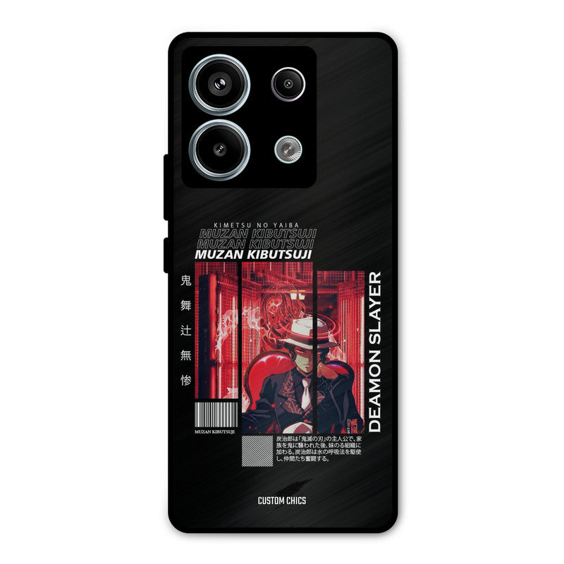 Kibutsuji Muzan Redmi Note 13 Pro 5G Mobile Back Cover - Anime PrintShield Case