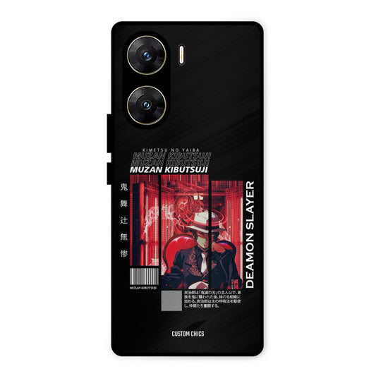 Kibutsuji Muzan Vivo V29e Mobile Back Cover - Anime PrintShield Case