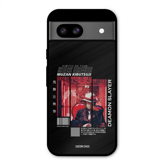 Kibutsuji Muzan Google Pixel 8a Mobile Back Cover - Anime PrintShield Case