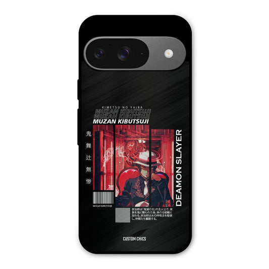 Kibutsuji Muzan Google Pixel 9 Mobile Back Cover - Anime PrintShield Case