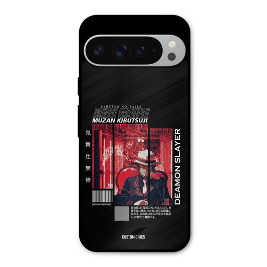 Kibutsuji Muzan Google Pixel 9 Pro XL Mobile Back Cover - Anime PrintShield Case