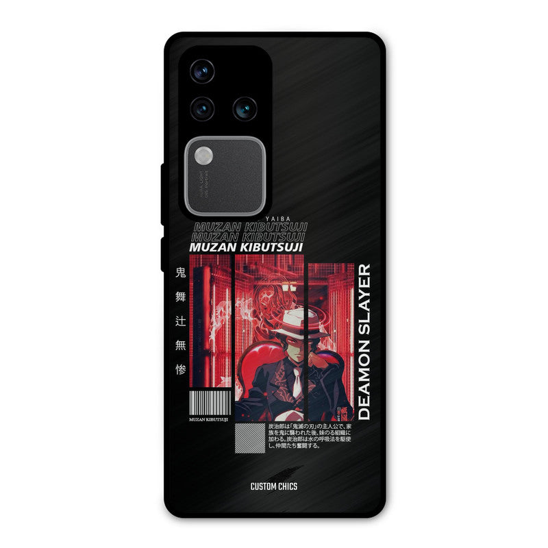 Kibutsuji Muzan Vivo V30 Pro Mobile Back Cover - Anime PrintShield Case
