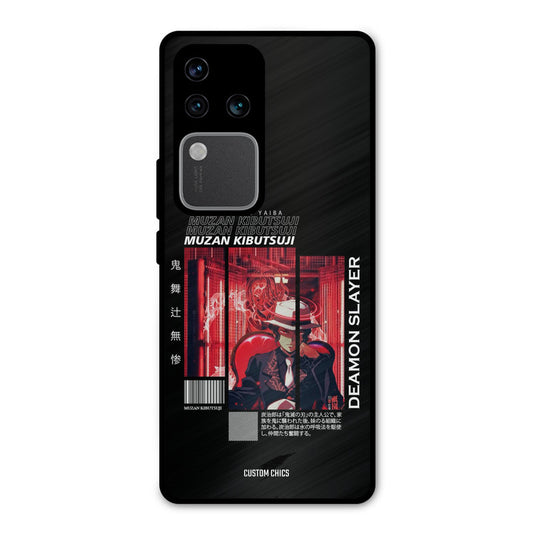 Kibutsuji Muzan Vivo V30 Pro Mobile Back Cover - Anime PrintShield Case