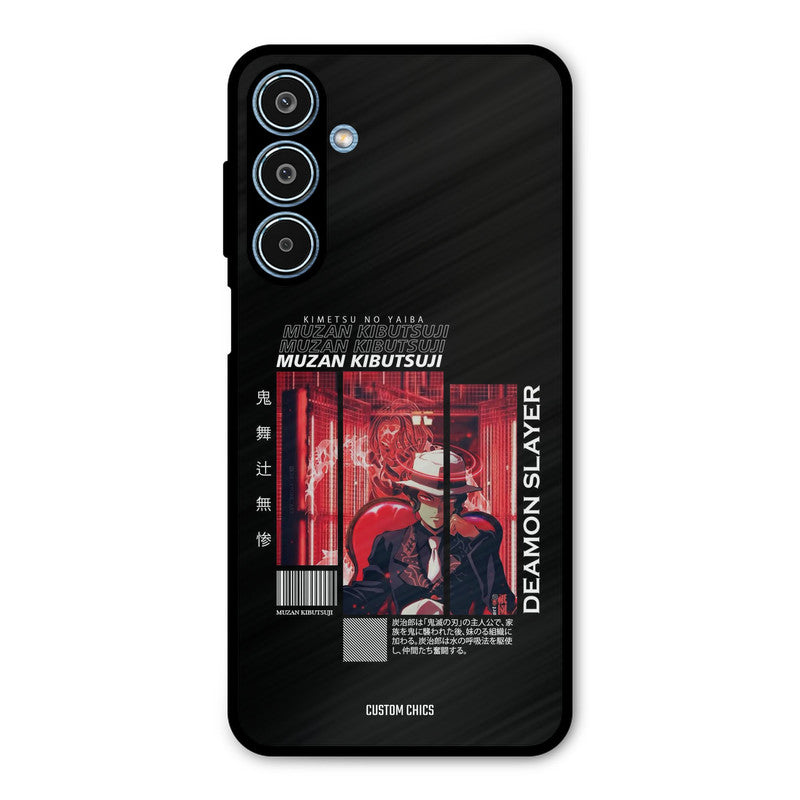Kibutsuji Muzan Samsung Galaxy M35 5G Mobile Back Cover - Anime PrintShield Case