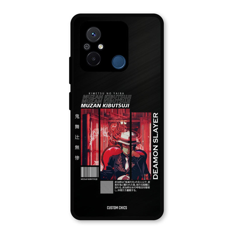 Kibutsuji Muzan Redmi 12c Mobile Back Cover - Anime PrintShield Case