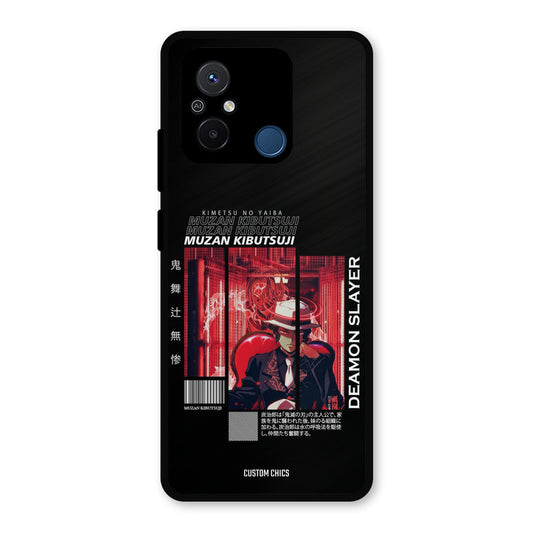 Kibutsuji Muzan Redmi 12c Mobile Back Cover - Anime PrintShield Case